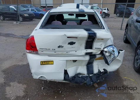 2008 Chevrolet Impala Ls z USA, uszkodzony, nr VIN 2G1WB58K581262855